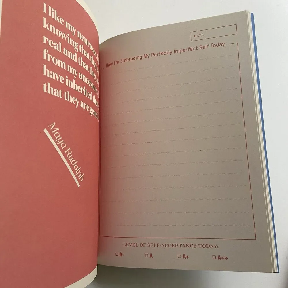 2PCS Guided Journal: I’m Gonna Keep My Heart Open & I’m Perfectly Imperfect